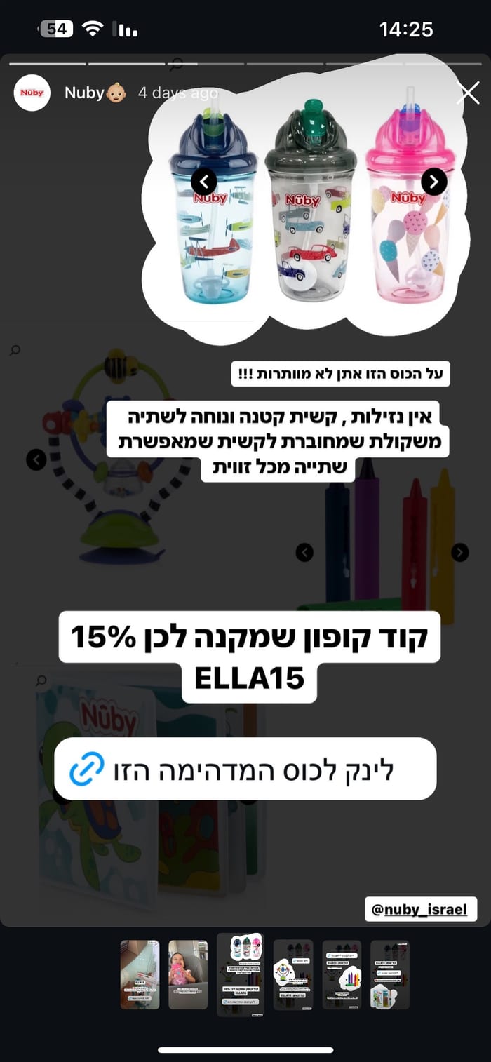 תמונה מהדרך של אלה ביצירת תוכן